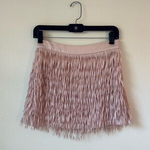 Express Fringe Skirt